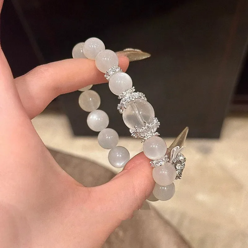 Long Fu Crystal Joyful Festival Good Luck Versatile Accessory Natural Gift Pure Energy Renewal And New Life Women's-3