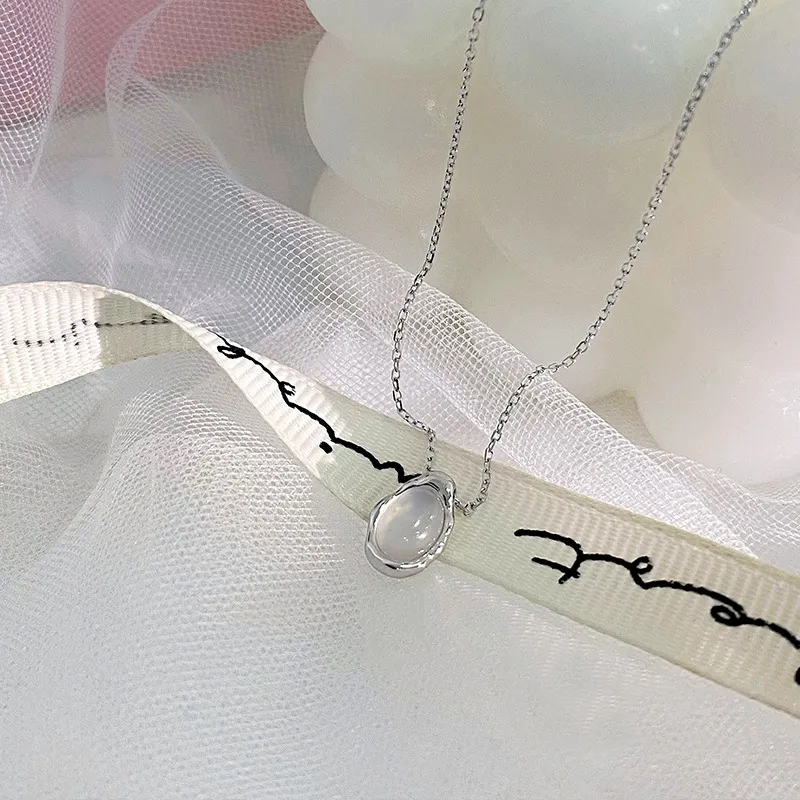 Long Fu Agate Necklaces Women's-4