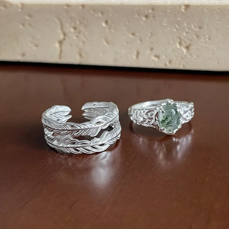 Long Fu Jade Rings Unisex-4