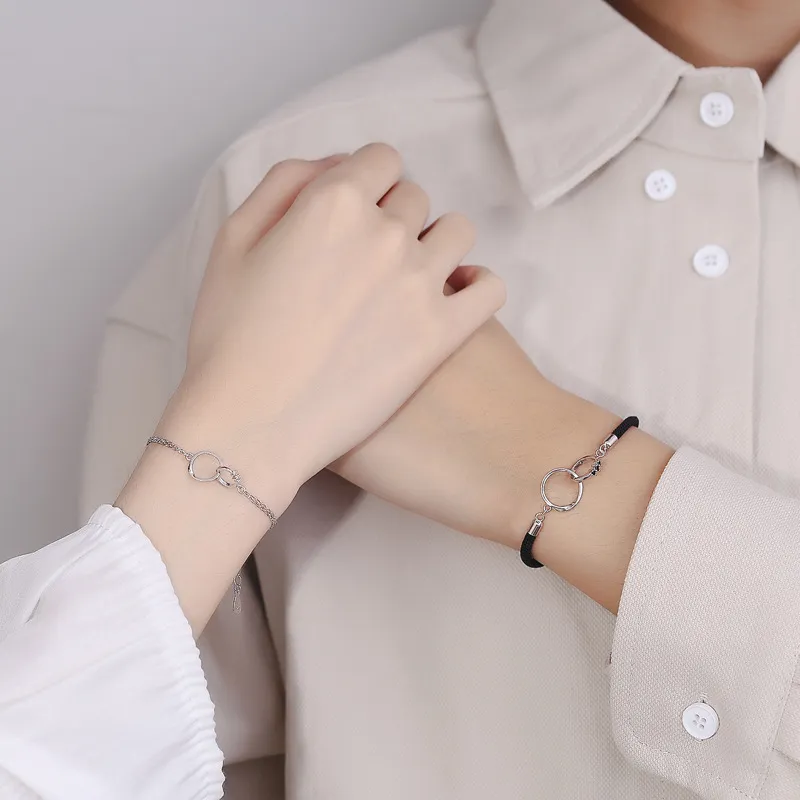 Long Fu S925 Silver Bracelets Unisex-4