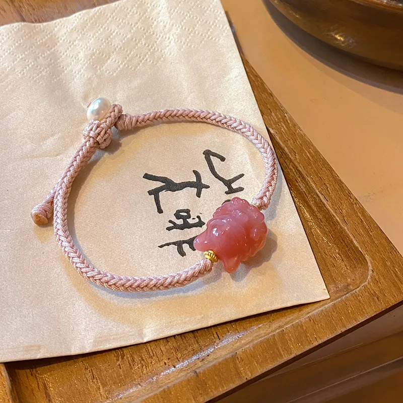 Long Fu Agate Bracelets Women's-4