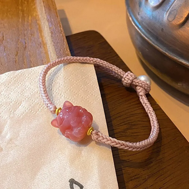 Long Fu Agate Bracelets Women's-5