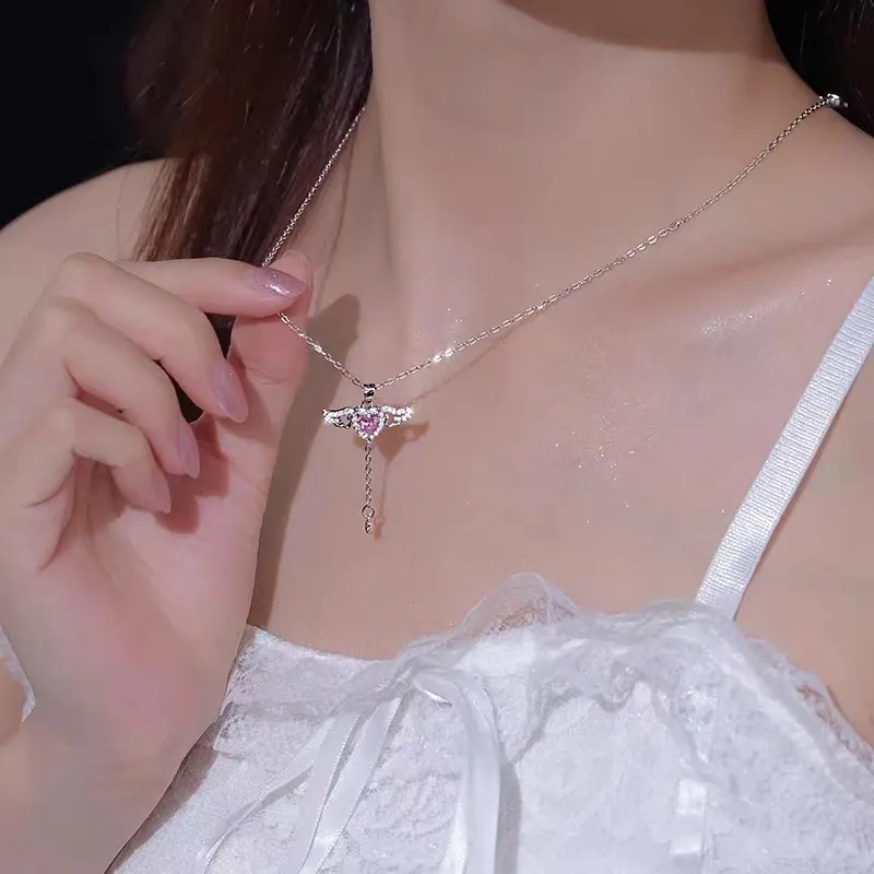 Long Fu 925 Sterling Silver Necklaces Women's-1