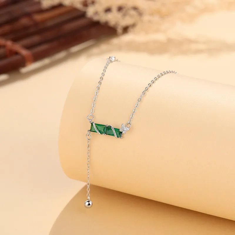 Long Fu 925 Sterling Silver Necklaces Women's-3