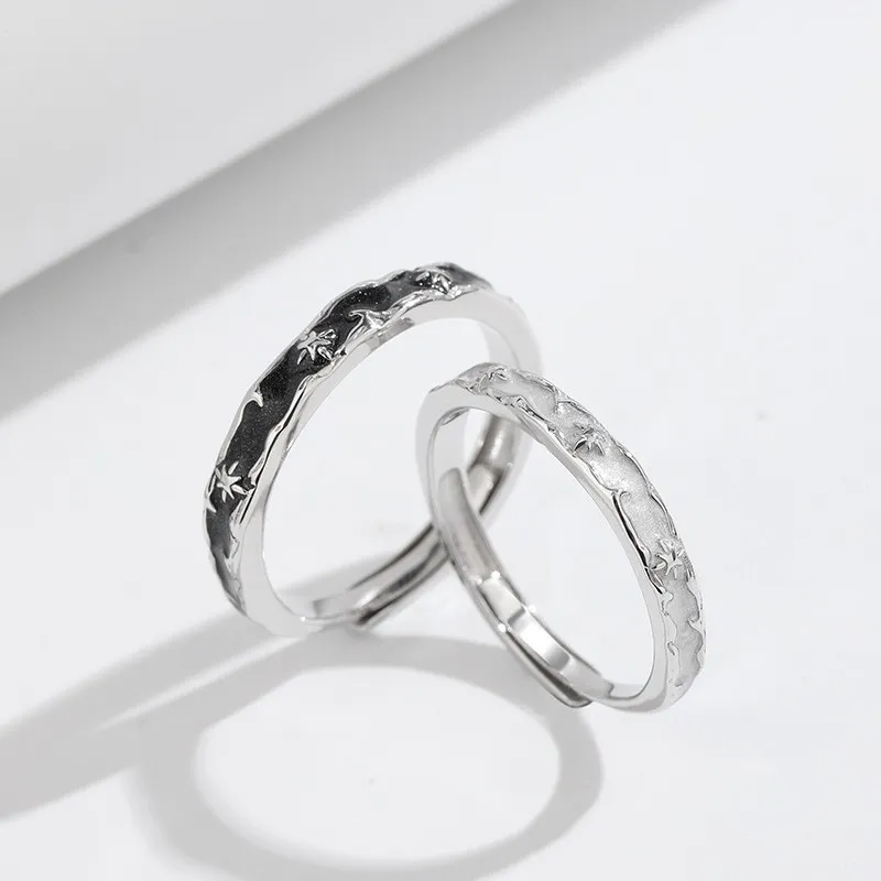 Long Fu S925 Silver Rings Unisex-3