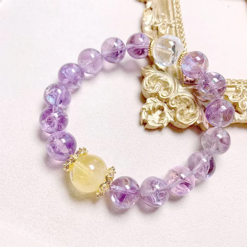 Long Fu Crystal Bracelets Women's-2