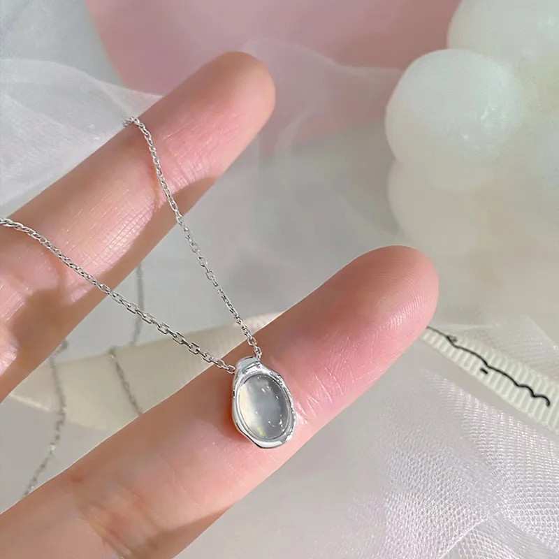 Long Fu Agate Necklaces Women's-1