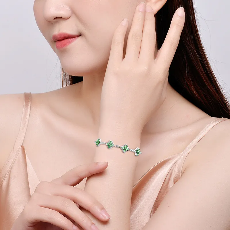 Long Fu Ice Glutinous Jadeite Necklaces Women's-4
