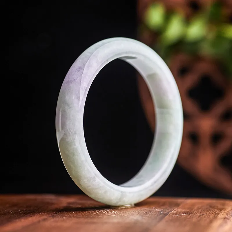 Long Fu Bean Type Complete Circle Bangle Ideal For Elderly During Festive Season Women's-5