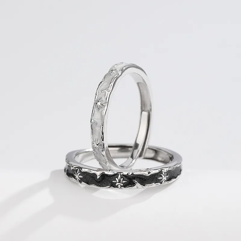 Long Fu S925 Silver Rings Unisex-4