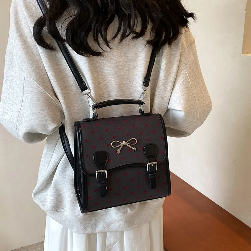 NATTY PU Gray/Black Small Size Women's-2