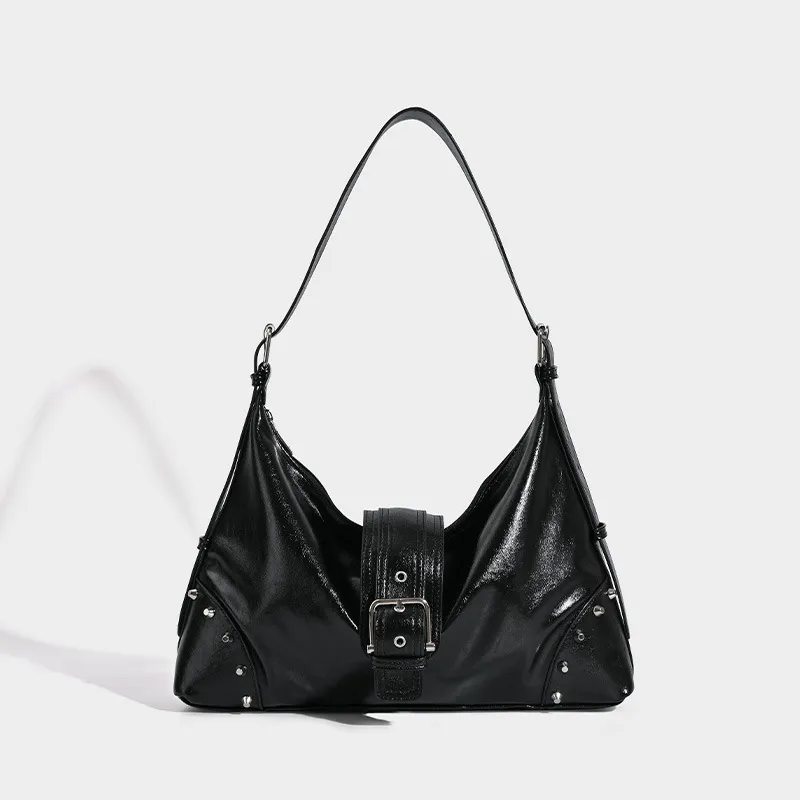 NATTY PU Shoulder Bag Women's Pink/Black-7