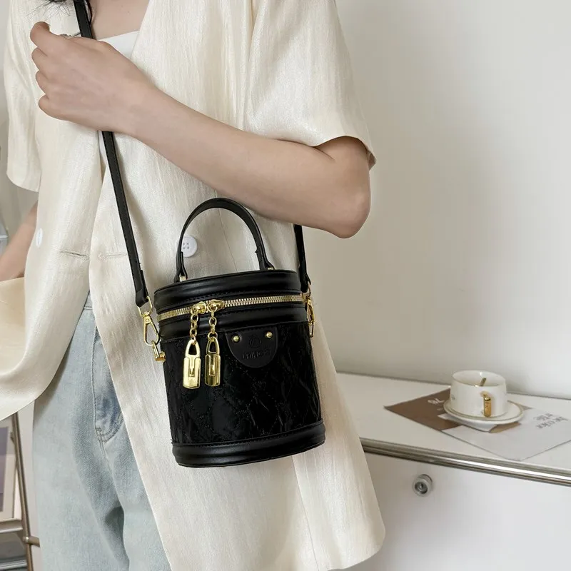 NATTY Pu One Shoulder Handbags Small Size Women's White/Silver/Black/Blue/Pink-16