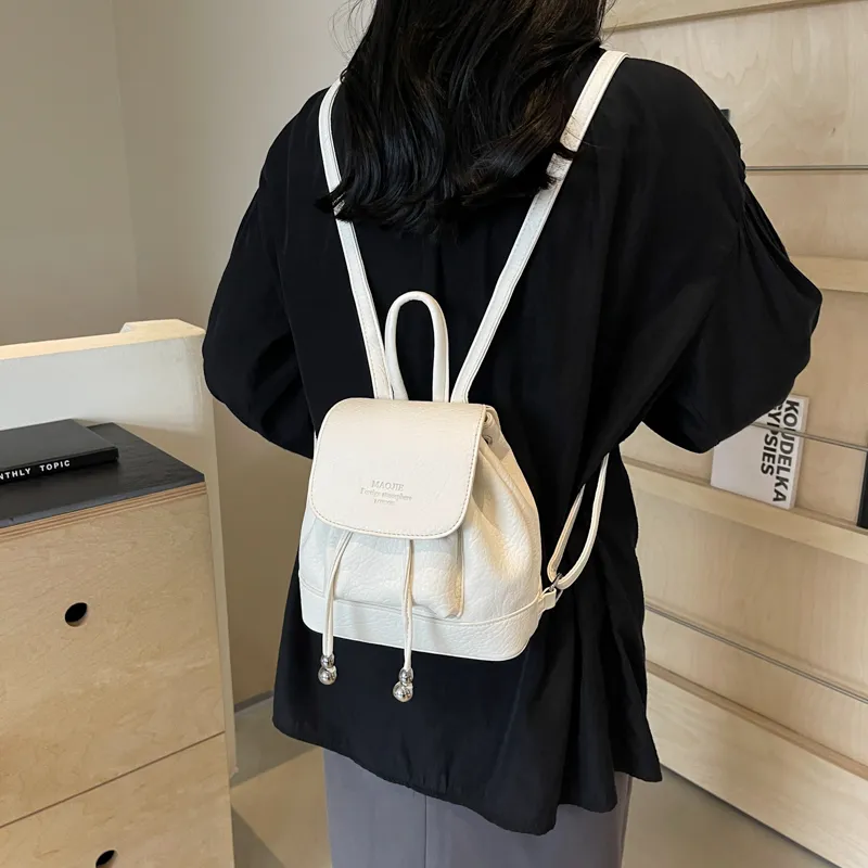 NATTY PU Backpack Unisex Black/Silver/White/Red/Yellow-6