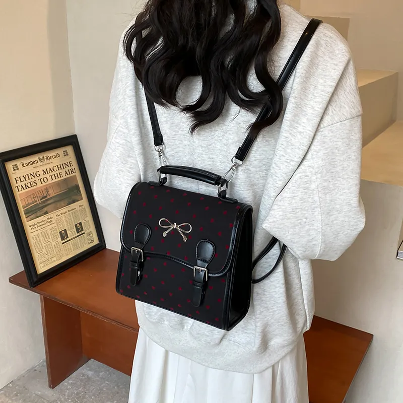 NATTY PU Gray/Black Small Size Women's-9