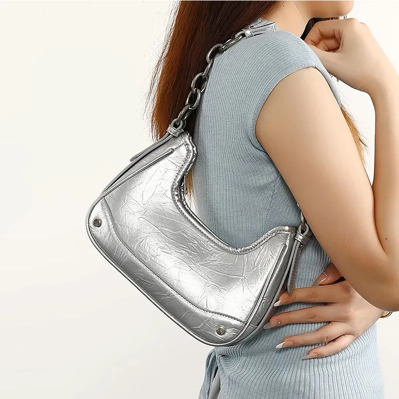 NATTY PU Silver/Black/Denim Blue/Haze Blue Women's-41
