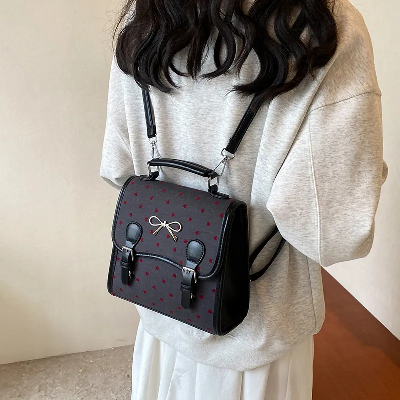 NATTY PU Gray/Black Small Size Women's-3
