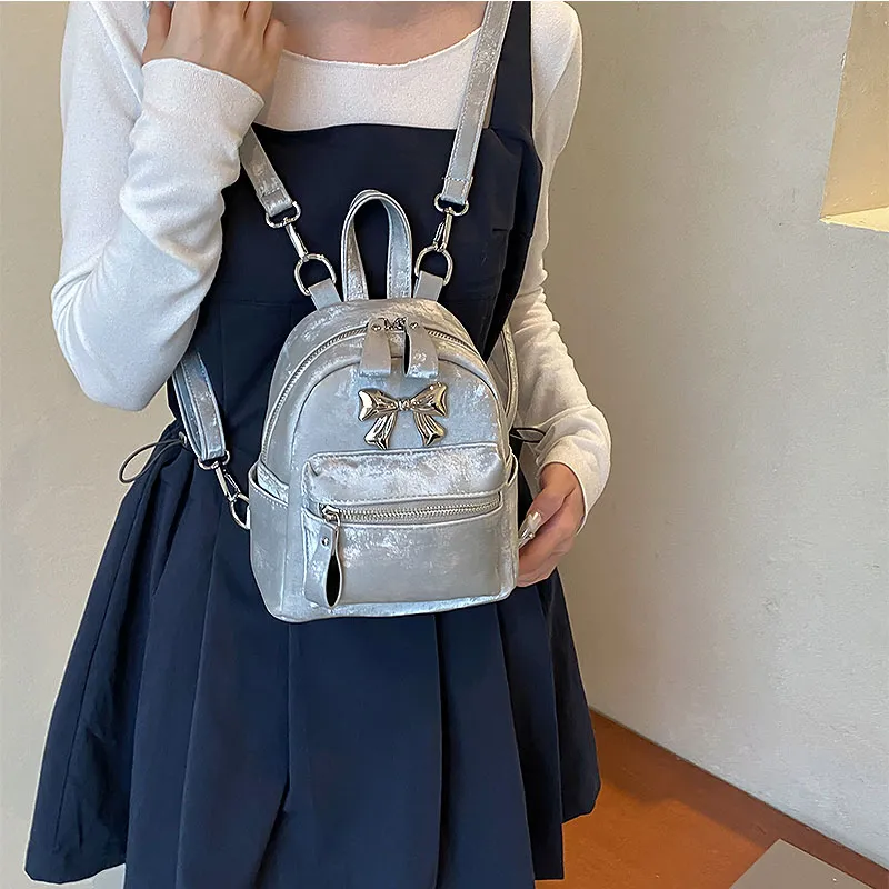 NATTY PU Silver/Pink/White/Black Women's-8