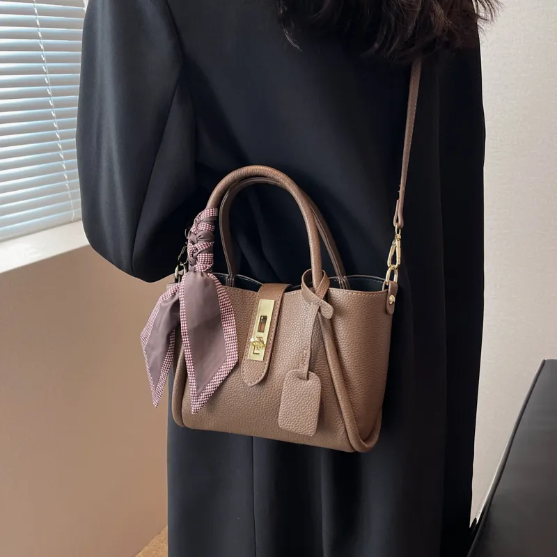 NATTY PU Basket Bag, Crossbody Bag, One Shoulder Handbag Women's Multicolor-12