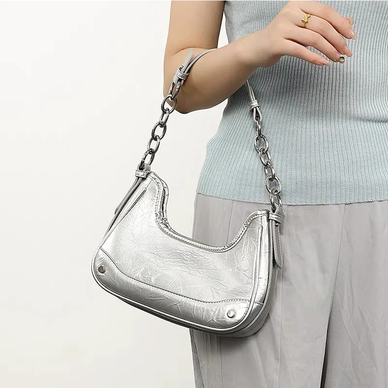 NATTY PU Silver/Black/Denim Blue/Haze Blue Women's-7