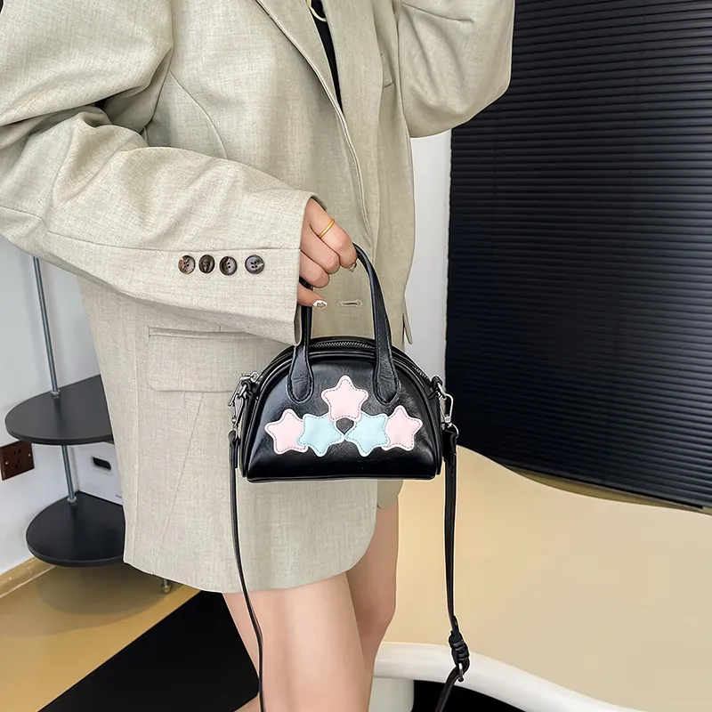 NATTY Pu Shoulder Bag, Crossbody Bag, Handbag Regular Women's Ecru/Silver/Black-19