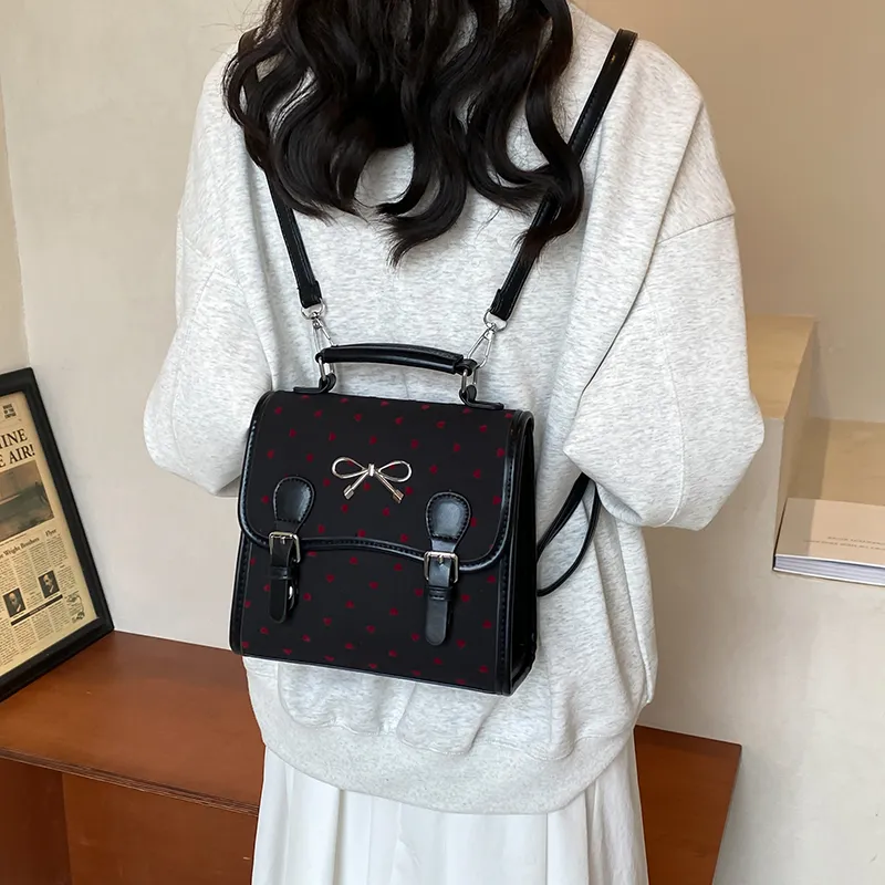 NATTY PU Gray/Black Small Size Women's-10