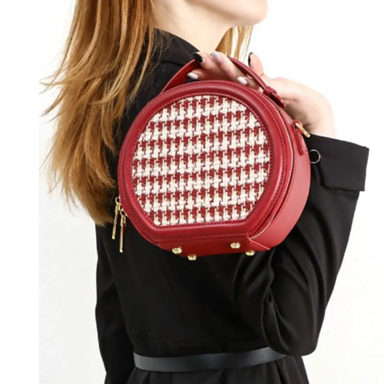 NATTY PU Handbag Regular Women's Red-13