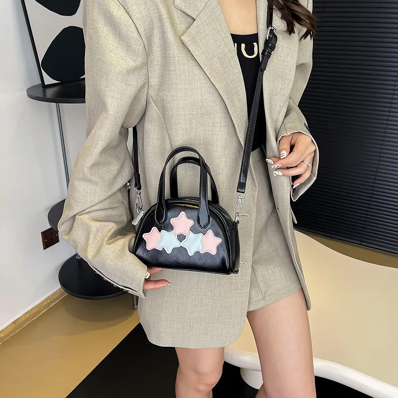 NATTY Pu Shoulder Bag, Crossbody Bag, Handbag Regular Women's Ecru/Silver/Black-17