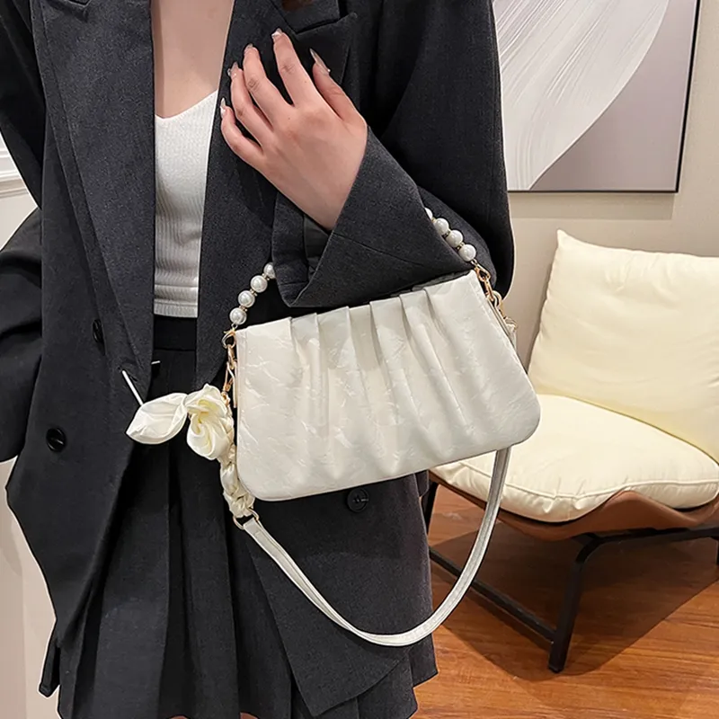 NATTY PU Crossbody Bag Shoulder Bag Regular Women's Ecru/Pink/Black/Khaki-24
