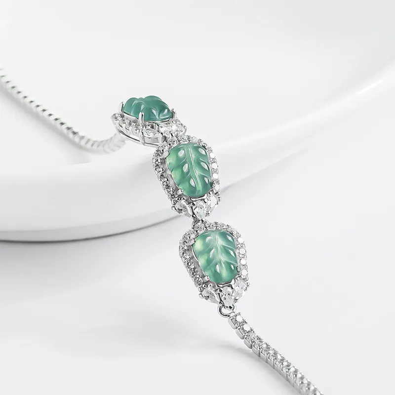 Jade Is Boundless Ice Type Jadeite Bracelets Women's-2