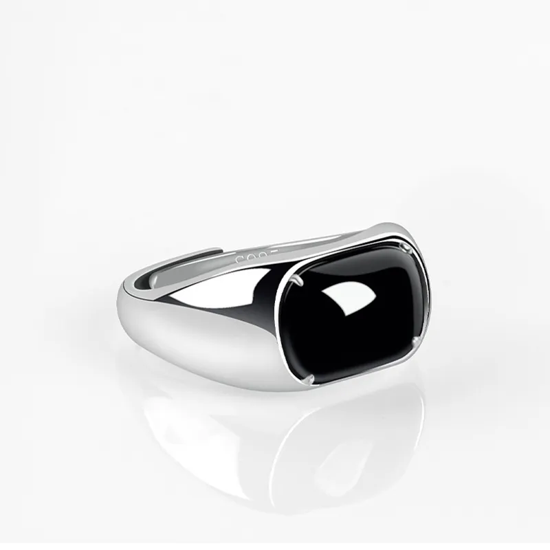 Jade Is Boundless Glutinous Jade Jadeite Rings Women's-3
