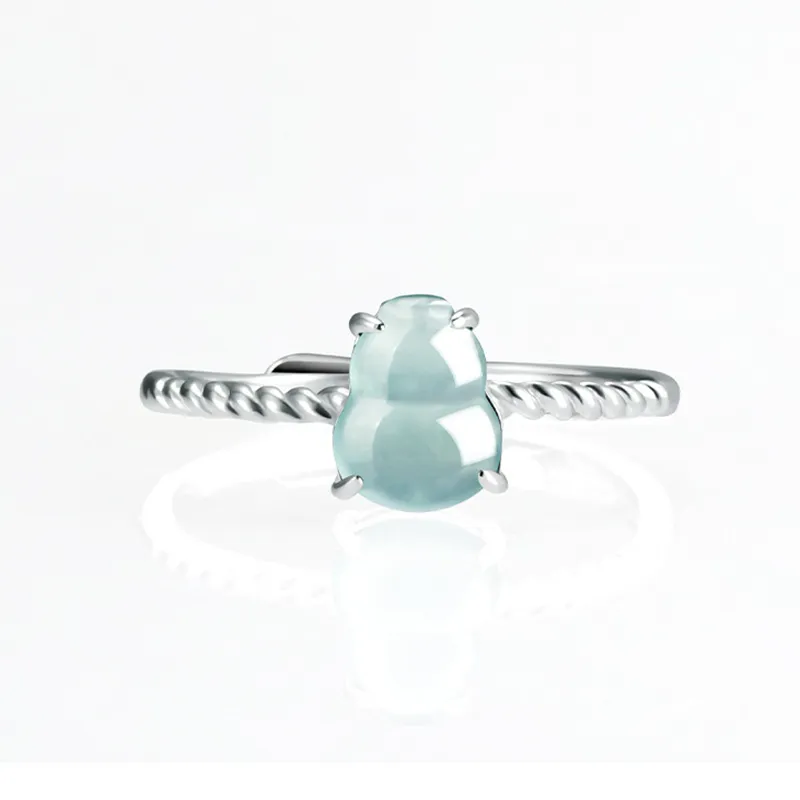 Jade Is Boundless Ice Glutinous Jadeite Rings Women's-2