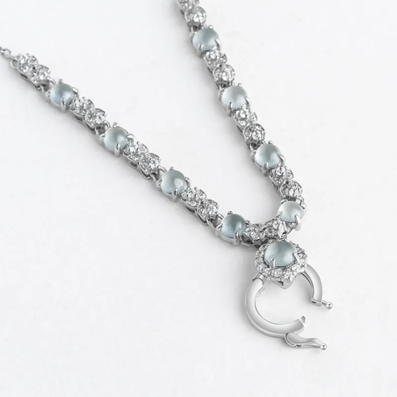 Jade Is Boundless Ice Type Jadeite Necklaces Unisex-4