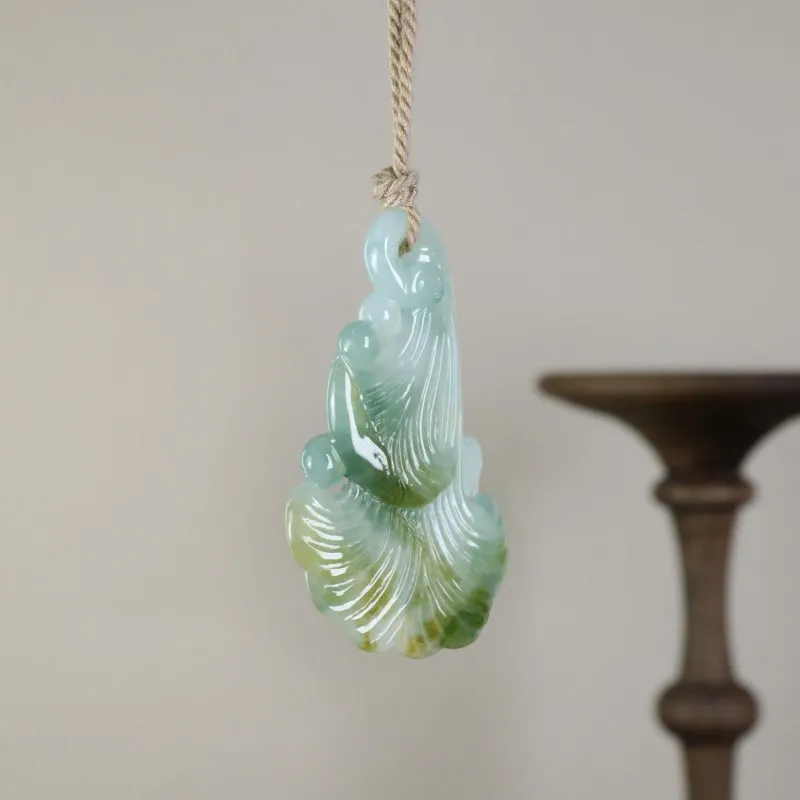 Jade Is Boundless Ice Glutinous Jadeite Necklaces Unisex-6
