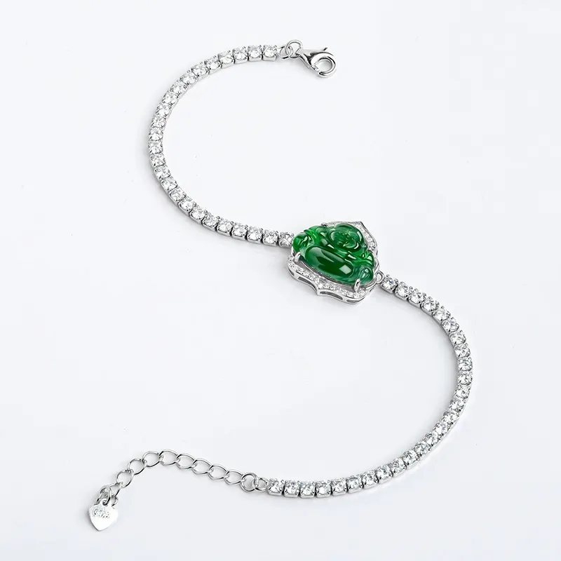 Jade Is Boundless Ice Type Jadeite Bracelets Women's-2