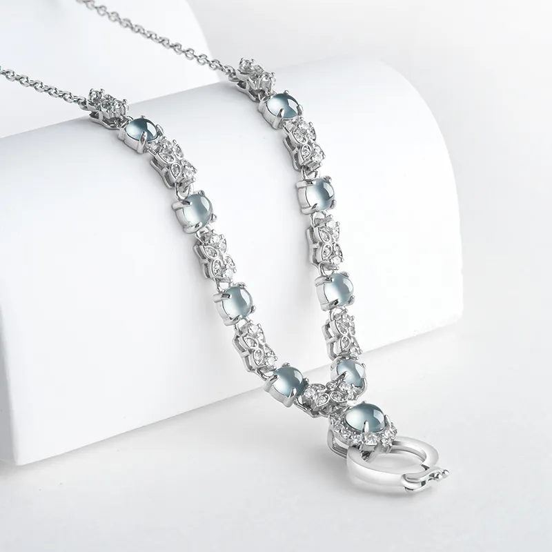 Jade Is Boundless Ice Type Jadeite Necklaces Unisex-2