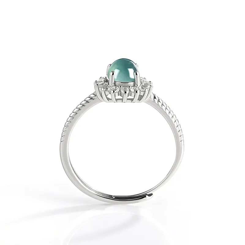 Jade Is Boundless Ice Glutinous Jadeite Rings Women's-2