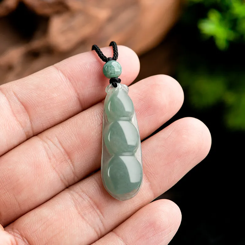 Jade Is Boundless Glutinous Jade Jadeite Necklaces Unisex-2