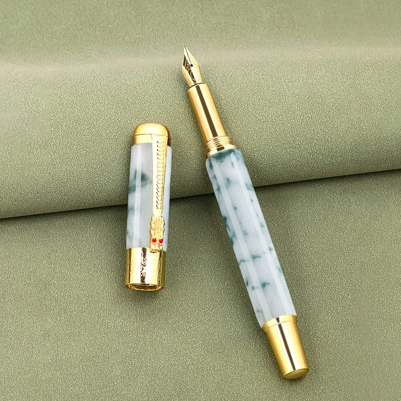 Jade Is Boundless Glutinous Jade Jadeite Stylus Unisex-2