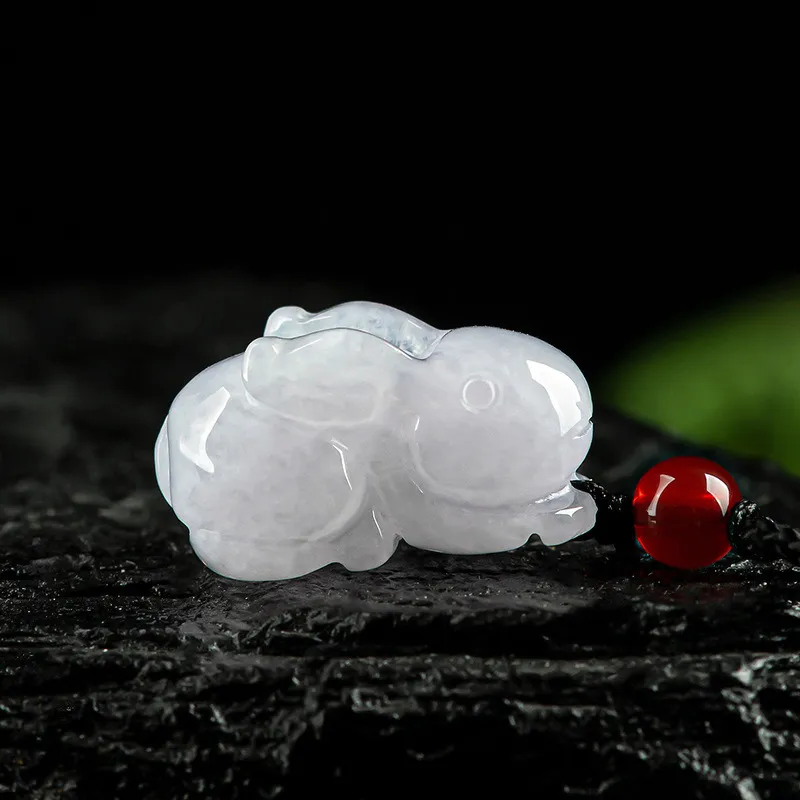 Jade Is Boundless Glutinous Jade Jadeite Necklaces Unisex-5