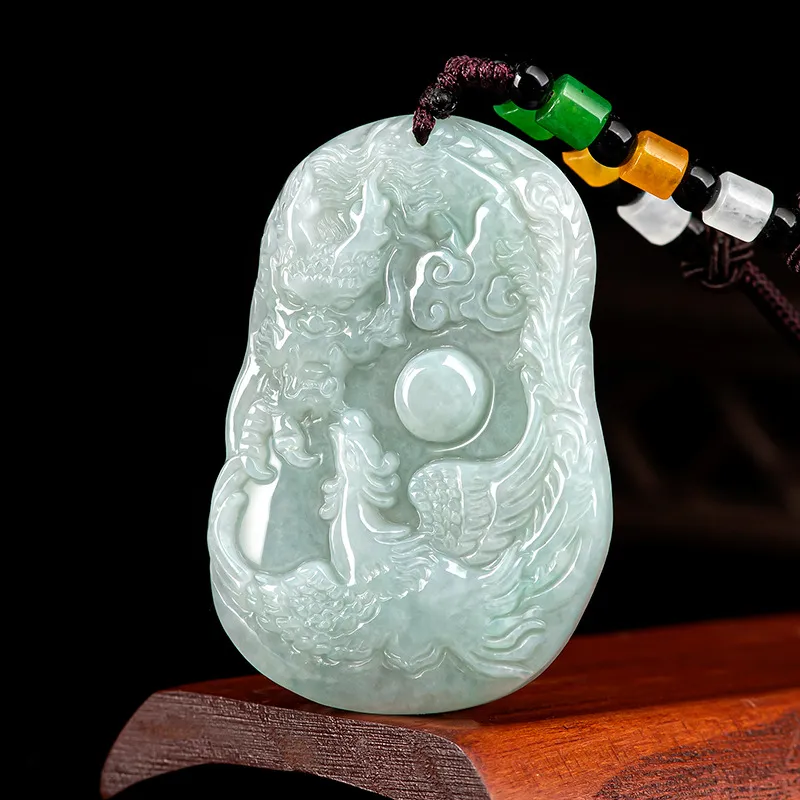 Jade Is Boundless Glutinous Jade Jadeite Necklaces Unisex-2
