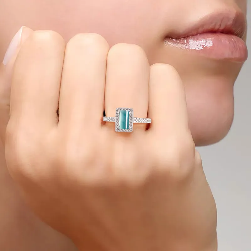 Jade Is Boundless Ice Glutinous Jadeite Rings Women's-3