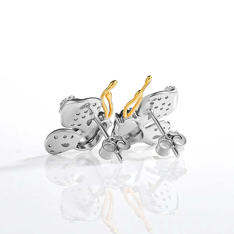 Jade Is Boundless Ice Glutinous Stud Earrings Women's-4