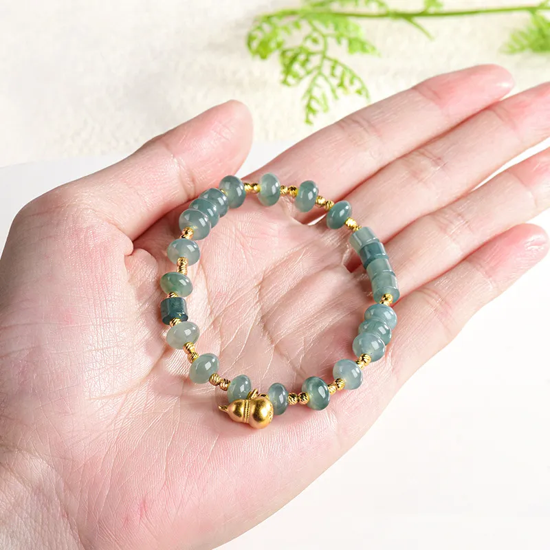 Jade Is Boundless Ice Type Jadeite Bracelets Women's-3
