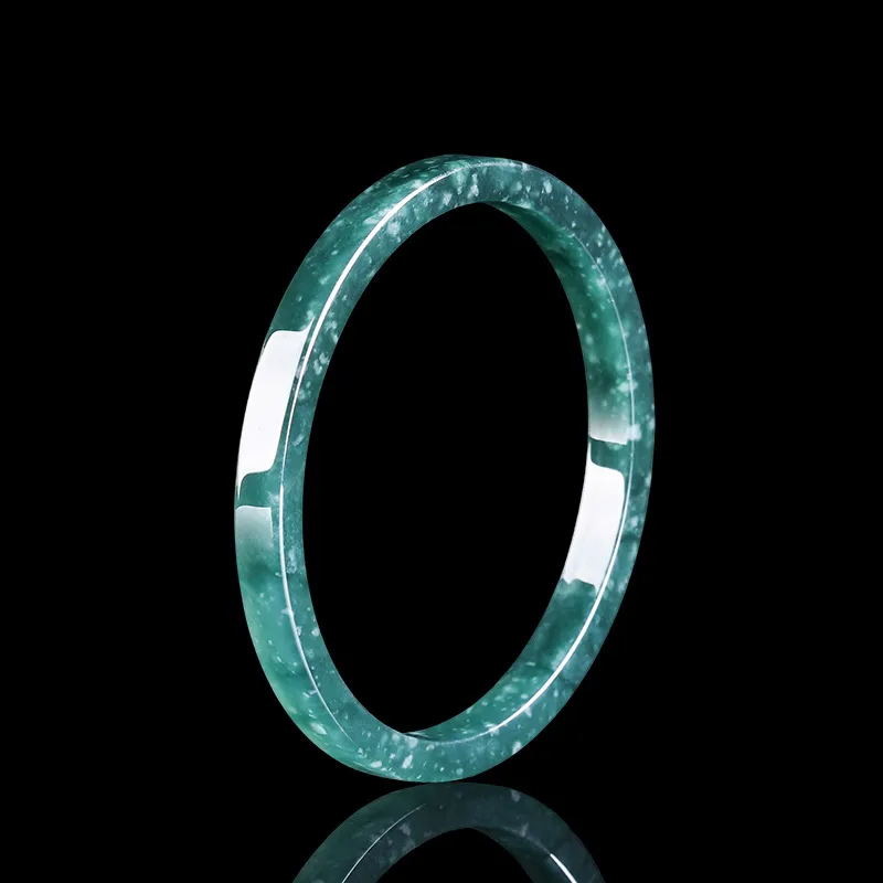 Jade Is Boundless Glutinous Jade Jadeite Bangles Women's-1