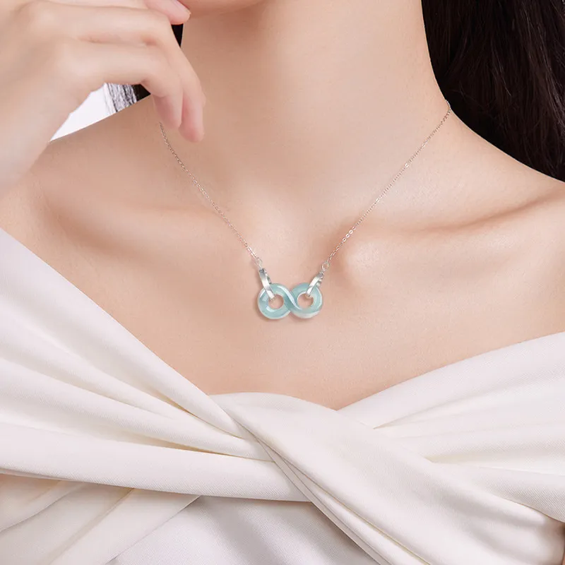 Jade Is Boundless Ice Glutinous Jadeite Necklaces Women's-1