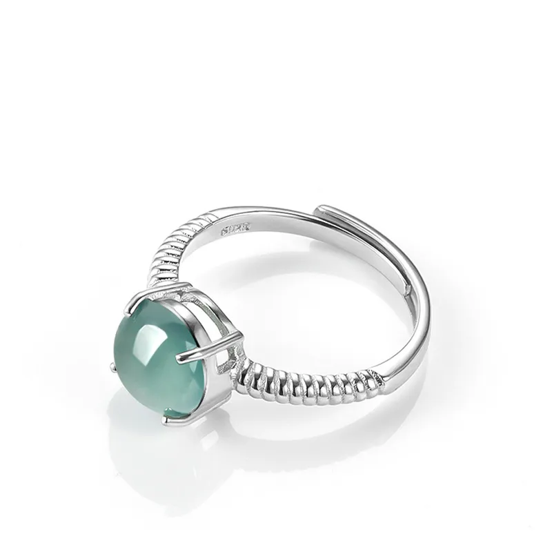 Jade Is Boundless Ice Glutinous Jadeite Rings Women's-3