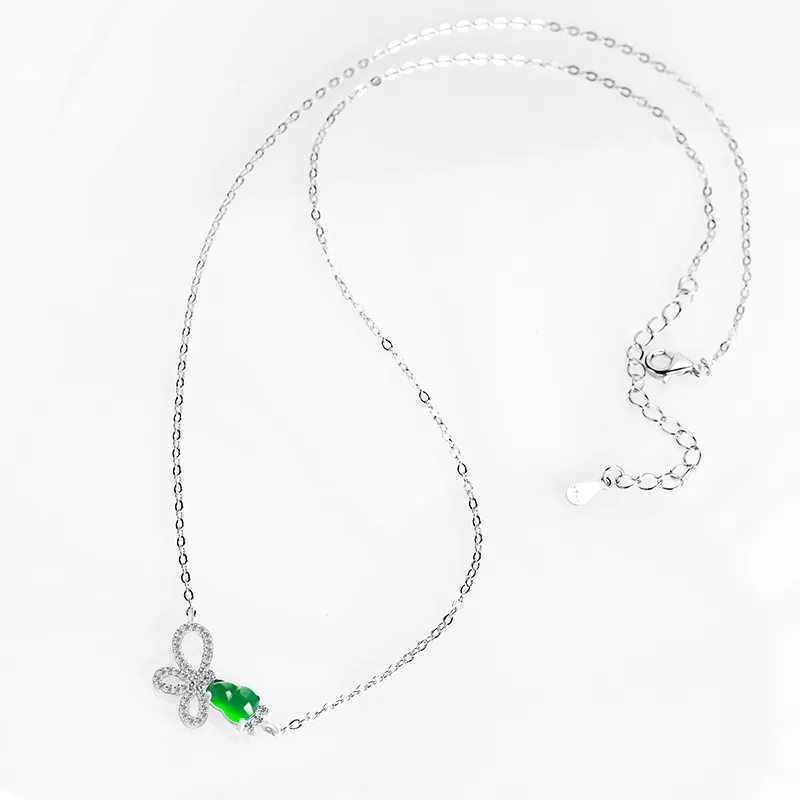 Jade Is Boundless Ice Type Jadeite Necklaces Unisex-2