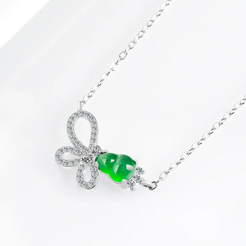Jade Is Boundless Ice Type Jadeite Necklaces Unisex-1