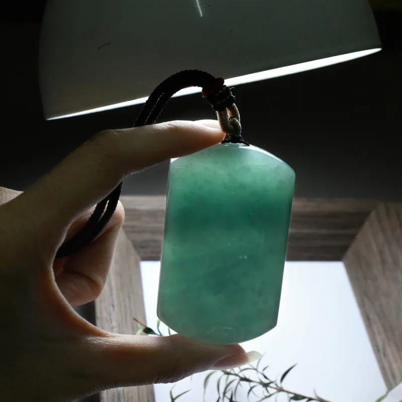 Jade Is Boundless Glutinous Jade Jadeite Necklaces Unisex-2